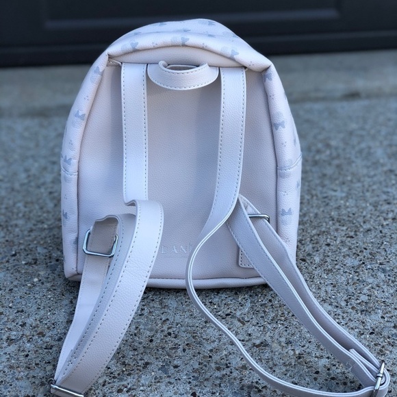 Danielle Nicole Disney Minnie Mouse Mini Backpack Light Pink Gray EUC - Picture 2 of 8